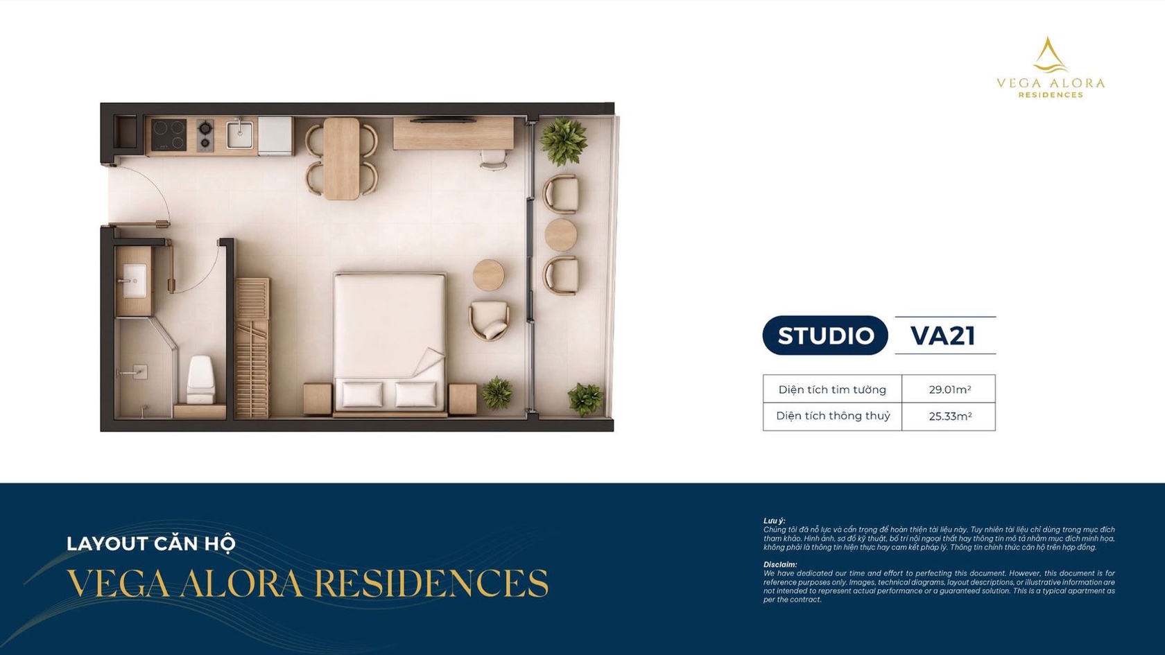 Layout tham khảo Studio